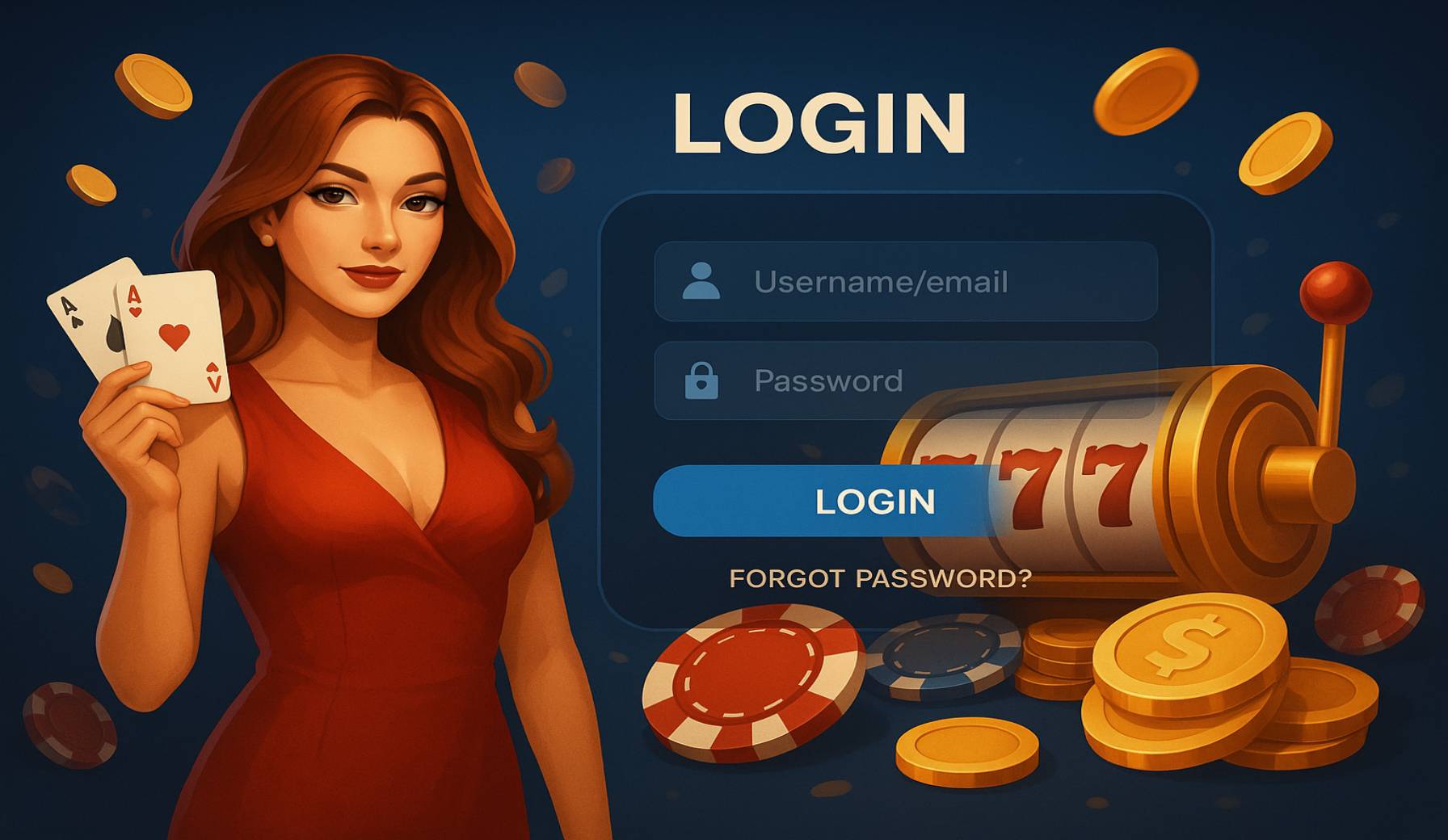 Login no Cassino SEU777
